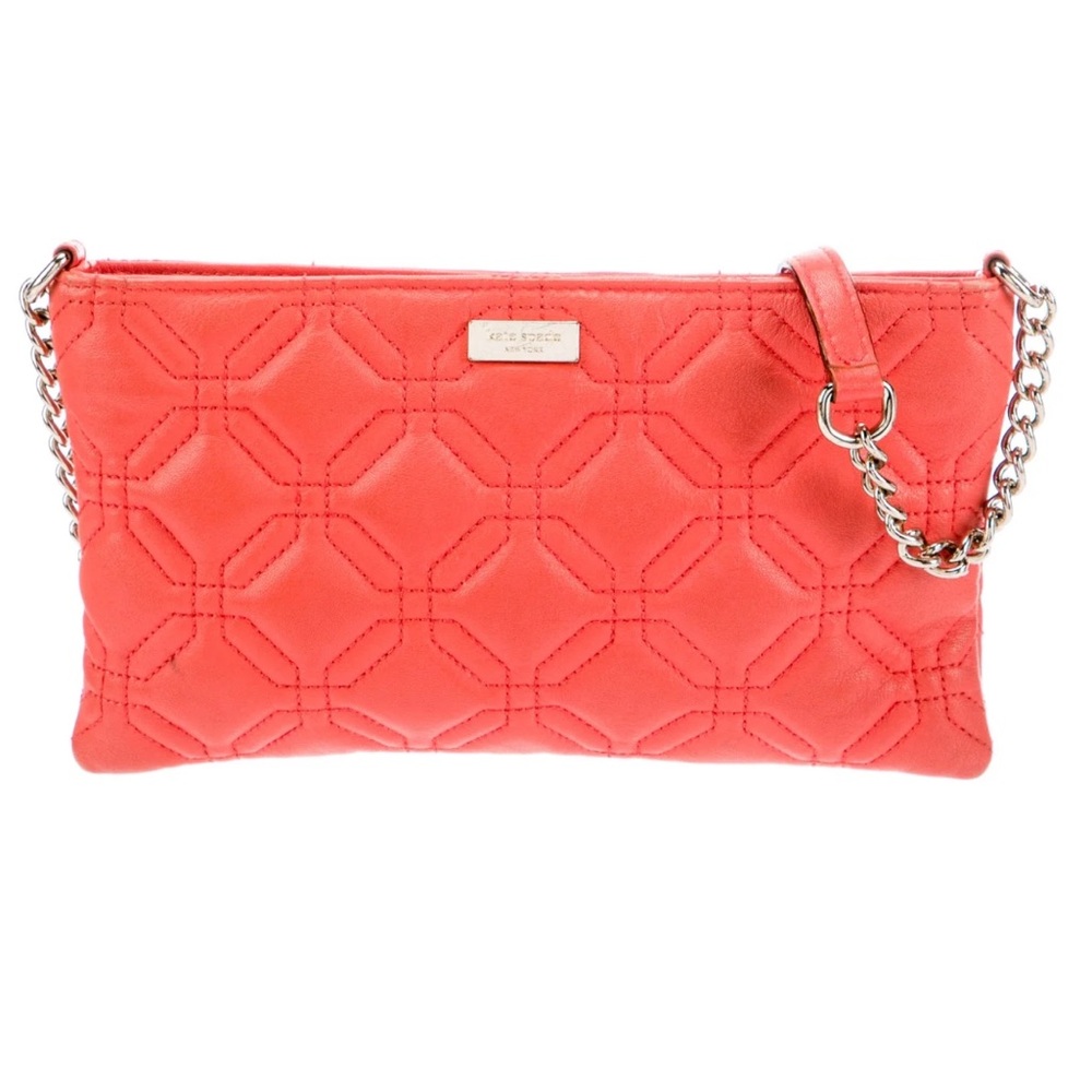 Kate Spade Astor Court Presley diamond quilted leather crossbody bag